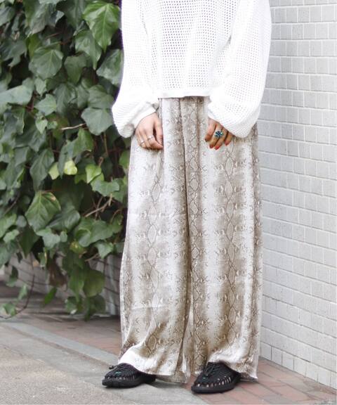 パイソン柄 ヨウリュウパンツ Joint Works ジョイントワークス 公式のファッション通販 Baycrew S Store