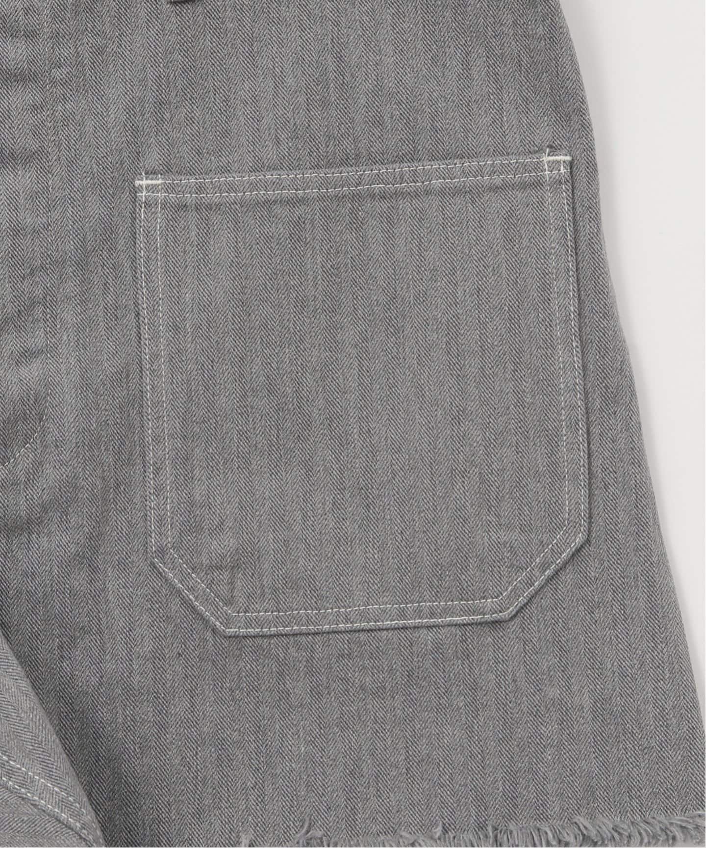 MAISON EUREKA/メゾン・エウレカ】 HERRINGBONE SHORTS