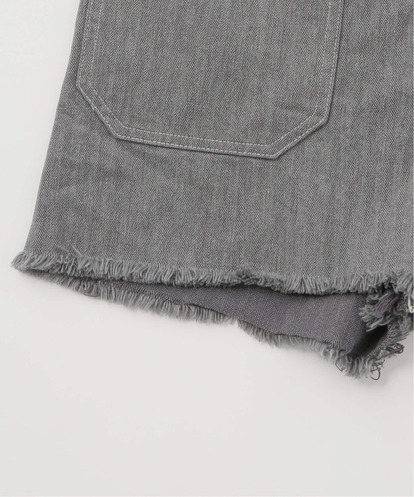 MAISON EUREKA/メゾン・エウレカ】 HERRINGBONE SHORTS