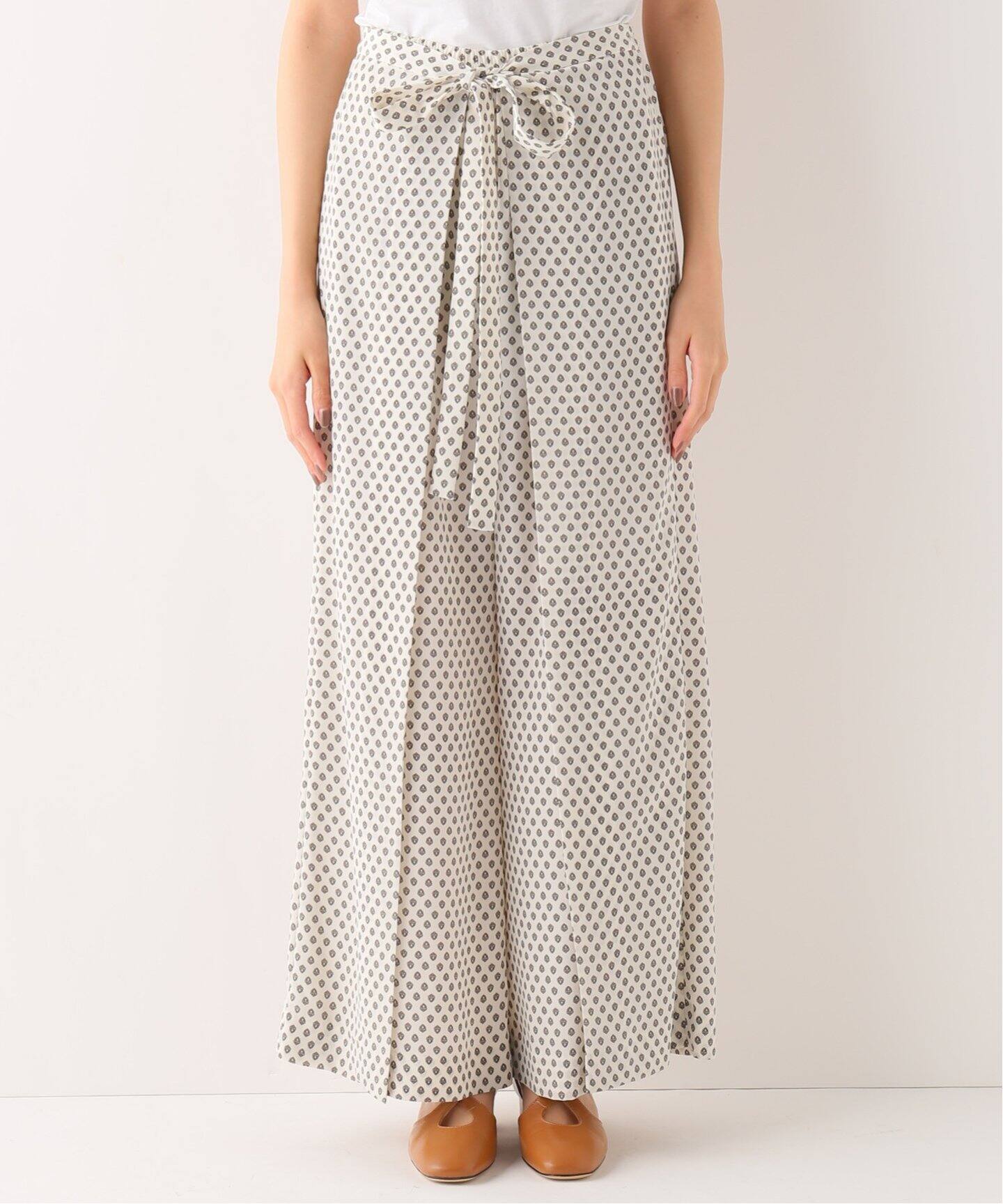 THE IRON/アイロン】PRINTED WRAP パンツ|IENA(イエナ)公式の