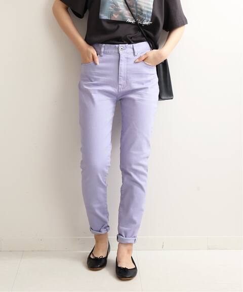 Le Denim ストレッチカラースキニーパンツ Slobe Iena スローブ イエナ 公式のファッション通販 Baycrew S Store