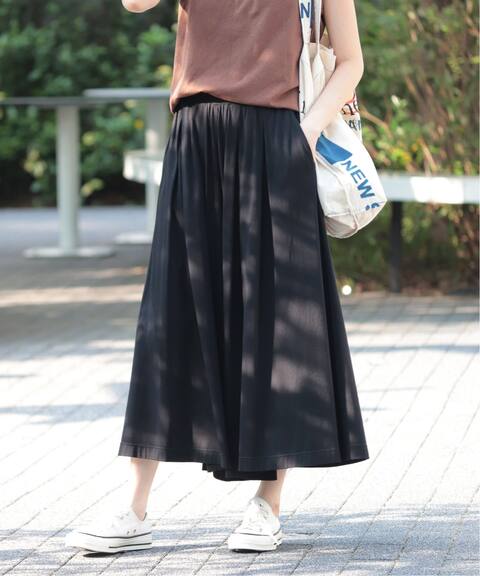 綿レーヨンワイドパンツ Slobe Iena スローブ イエナ 公式のファッション通販 Baycrew S Store