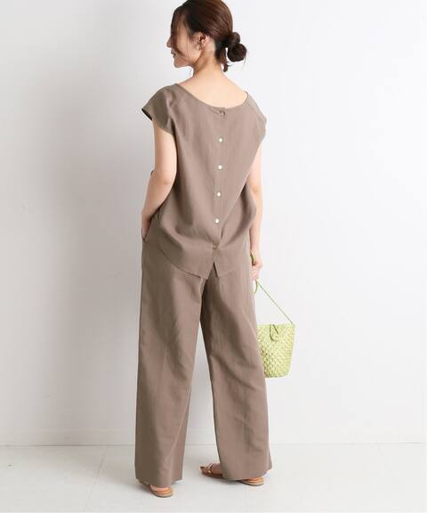 リネン混2wayブラウス パンツセットアップ Slobe Iena スローブ イエナ 公式のファッション通販 Baycrew S Store