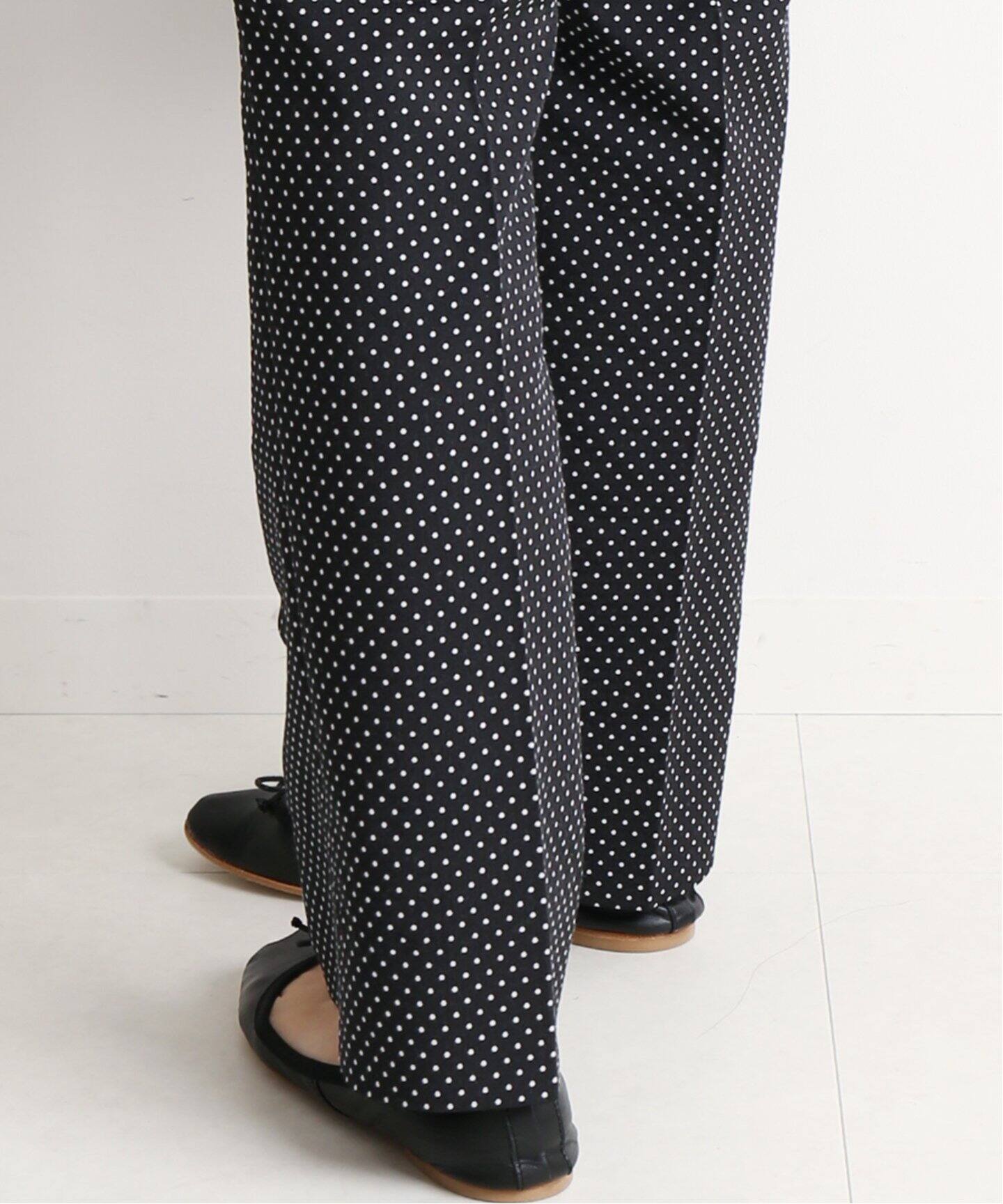 ドット柄ジャガードストレートパンツ◇|SLOBE IENA(スローブ イエナ ドット柄ジャガードストレートパンツ◇|SLOBE IENA(スローブ イエナ