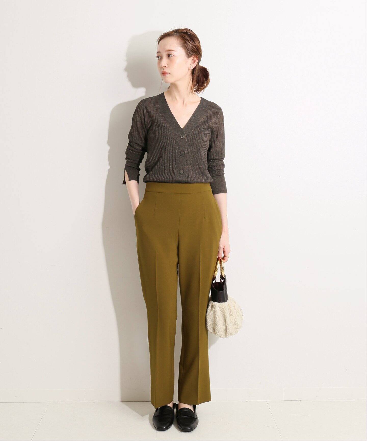 IENA LA BOUCLE T/Wストレッチ フレアパンツ◇|IENA(イエナ)公式の IENA LA BOUCLE T/Wストレッチ フレアパンツ◇|IENA(イエナ)公式の