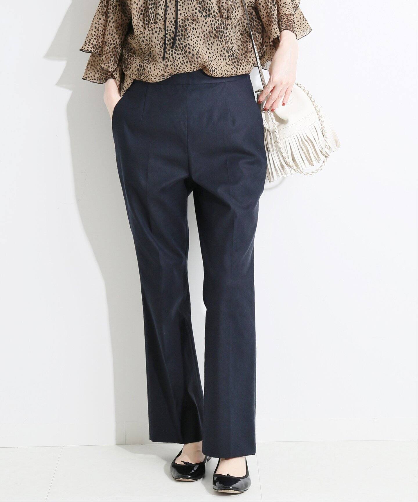 IENA LA BOUCLE ストレッチフレアパンツ◇|IENA(イエナ)公式の IENA LA BOUCLE ストレッチフレアパンツ◇|IENA(イエナ)公式の