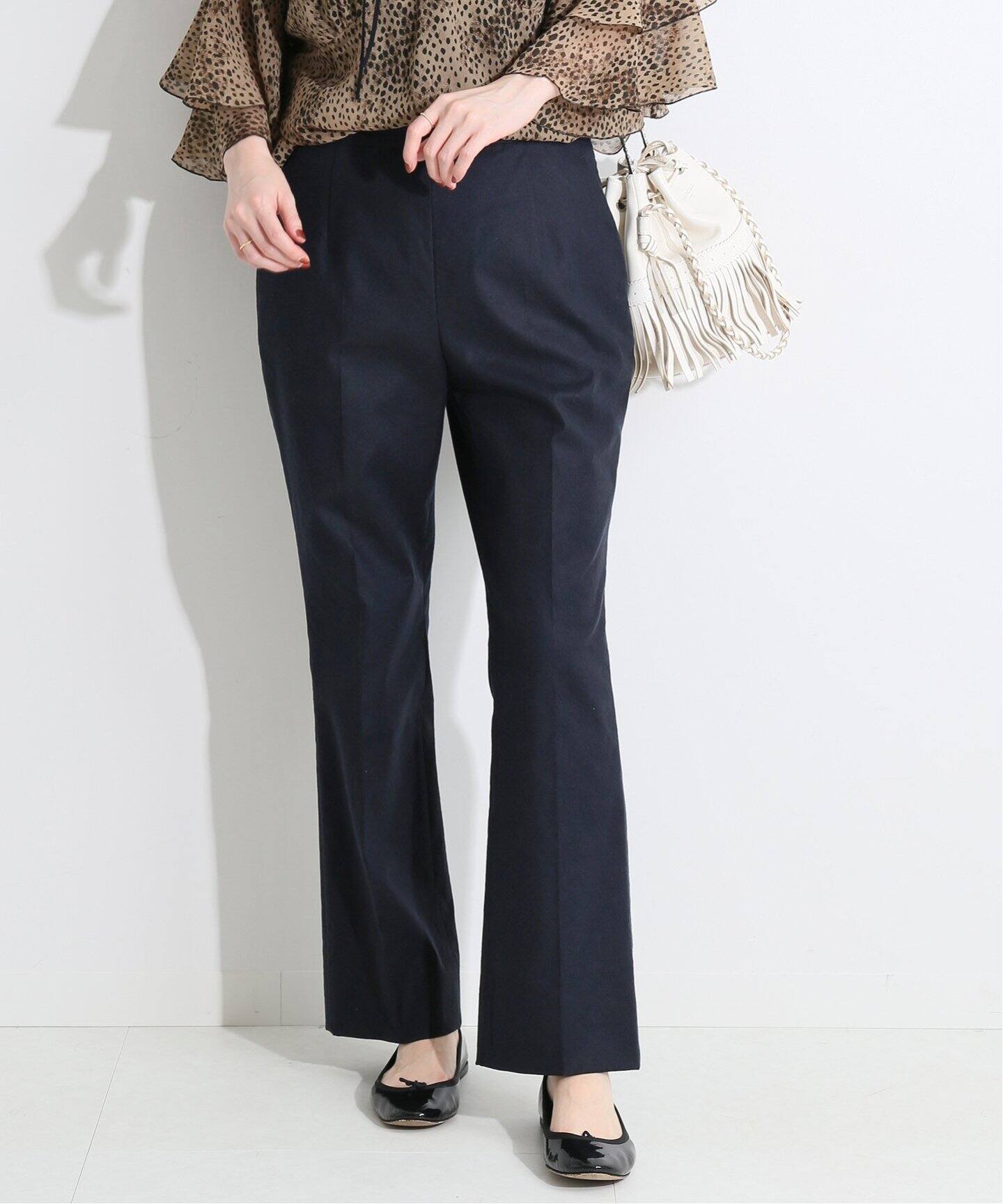 IENA LA BOUCLE ストレッチフレアパンツ◇|IENA(イエナ)公式の IENA LA BOUCLE ストレッチフレアパンツ◇|IENA(イエナ)公式の