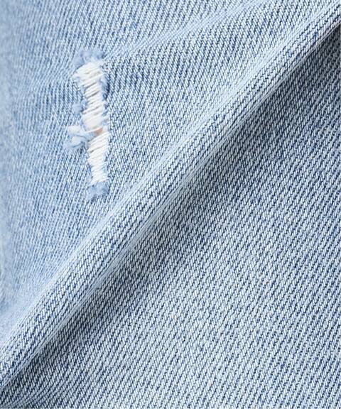 Re Done リダーン High Rise Stone Pipe Bk デニムパンツ Plage