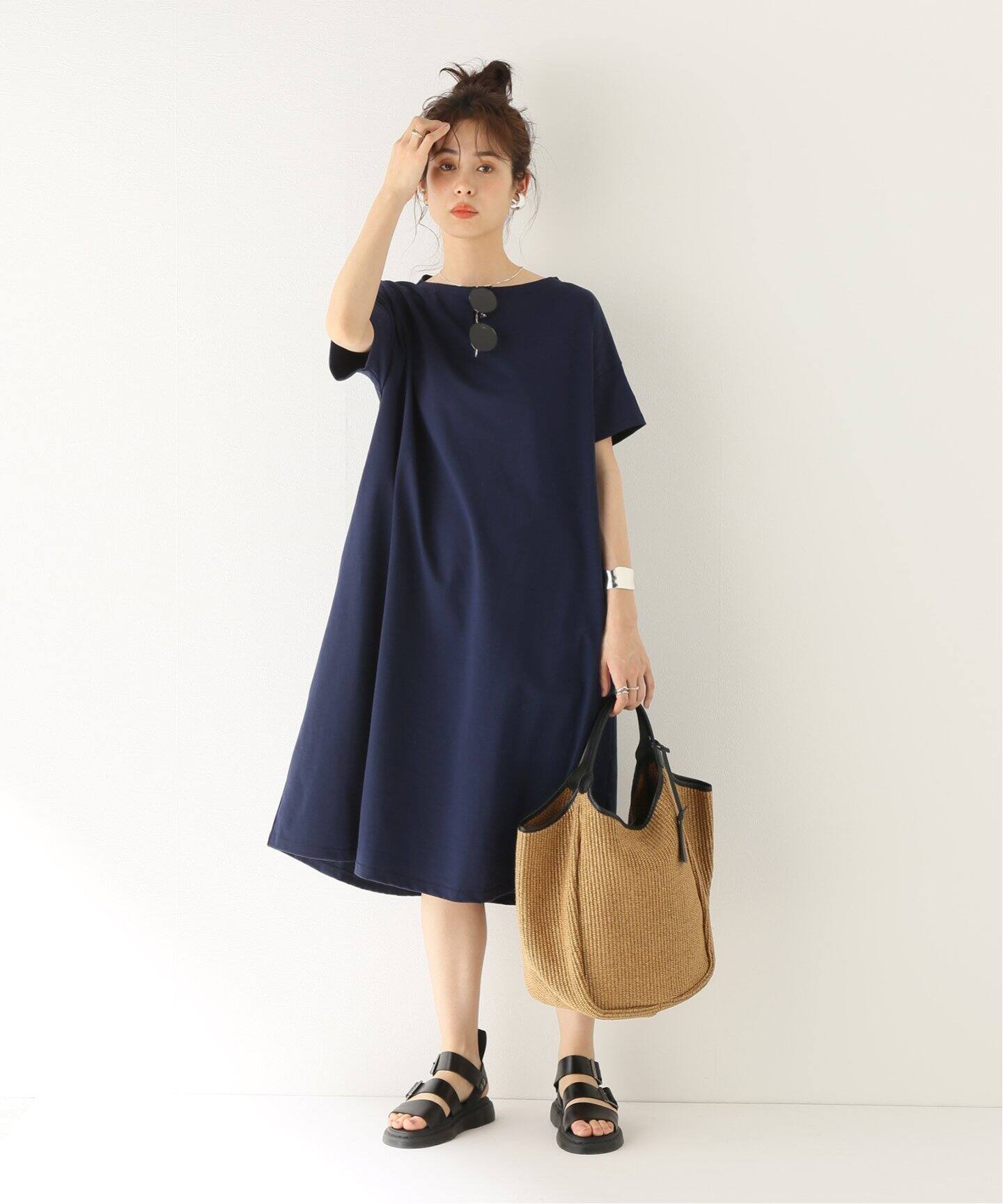 Orcival オーシバル Cotton Moyenmedium ワンピース Boice From Baycrew S ボイスフロムベイクルーズ 公式のファッション通販 Baycrew S Store