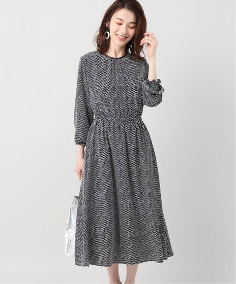 デシン幾何バイカラーワンピース La Totalite ラ トータリテ 公式のファッション通販 Baycrew S Store