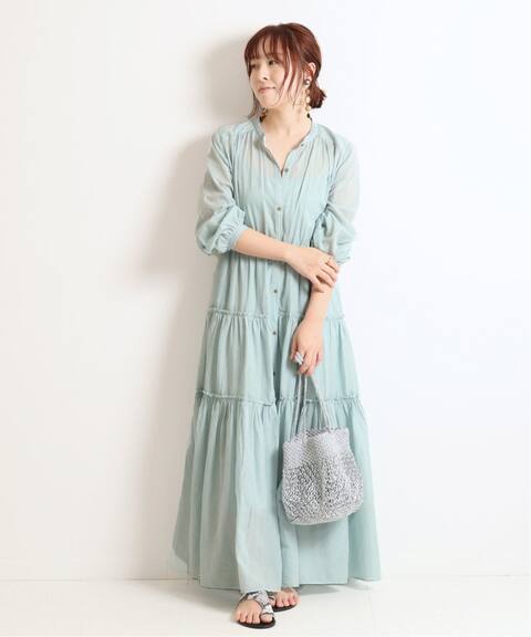 Ne Quittez Pas ヌキテパ Cotton Voile ワンピース La Totalite ラ トータリテ 公式のファッション通販 Baycrew S Store