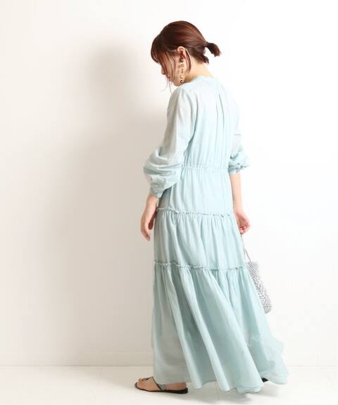 Ne Quittez Pas ヌキテパ Cotton Voile ワンピース La Totalite ラ トータリテ 公式のファッション通販 Baycrew S Store Ne Quittez Pas ヌキテパ Cotton Voile ワンピース La Totalite ラ トータリテ 公式のファッション通販 Baycrew S Store