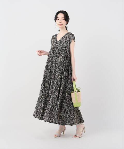 Ne Quittez Pas ヌキテパ コットンボイルフラワープリントワンピース La Totalite ラ トータリテ 公式のファッション通販 Baycrew S Store