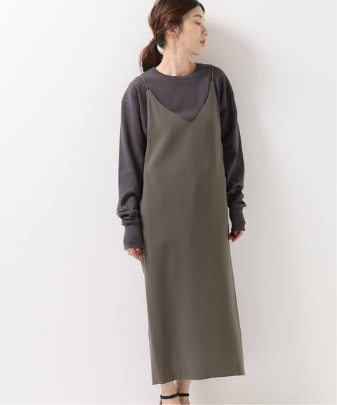 バックサテンジョーゼットキャミワンピース Hardy Noir アルディーノアール 公式のファッション通販 Baycrew S Store