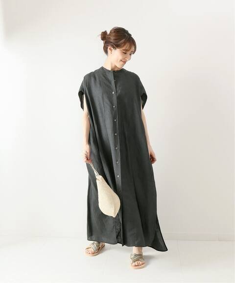 Ticca ノーカラーフレンチスリーブワンピース Spick And Span スピック スパン 公式のファッション通販 Baycrew S Store