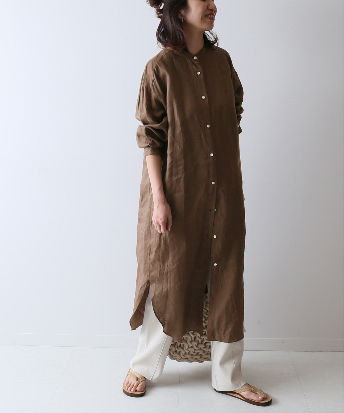 Framework フレームワーク ワンピース ドレス ワンピース French Linen シャツワンピース Fashionbook12