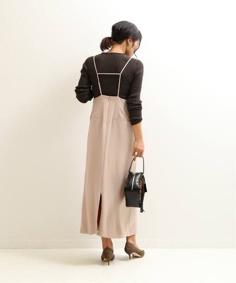 エプロン ワンピース Noble ノーブル 公式のファッション通販 Baycrew S Store エプロン ワンピース Noble ノーブル 公式のファッション通販 Baycrew S Store