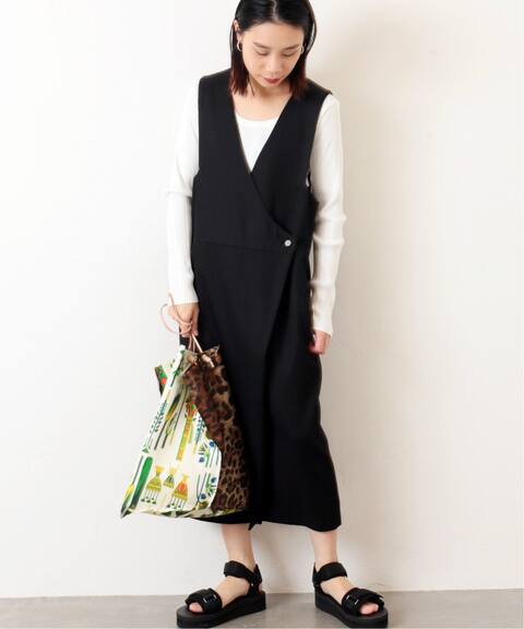 Crツイルラップワンピース Journal Standard L Essage ジャーナルスタンダード レサージュ 公式のファッション通販 Baycrew S Store
