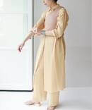 【NEU】サテンヨウリュウオーバーシャツワンピース