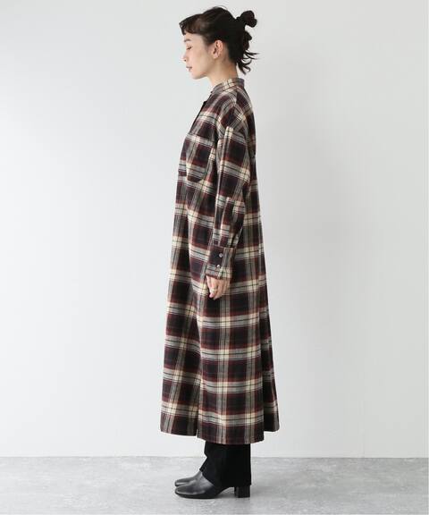 ネルチェックスタンドシャツワンピース Journal Standard ジャーナルスタンダード 公式のファッション通販 Baycrew S Store ネルチェックスタンドシャツワンピース Journal Standard ジャーナルスタンダード 公式のファッション通販 Baycrew S Store
