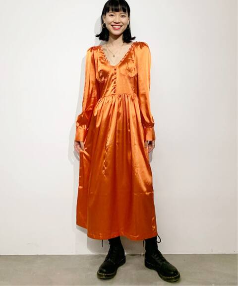 Tach タッチ サテンワンピース Oriens Journal Standard オリエンス ジャーナルスタンダード 公式のファッション通販 Baycrew S Store