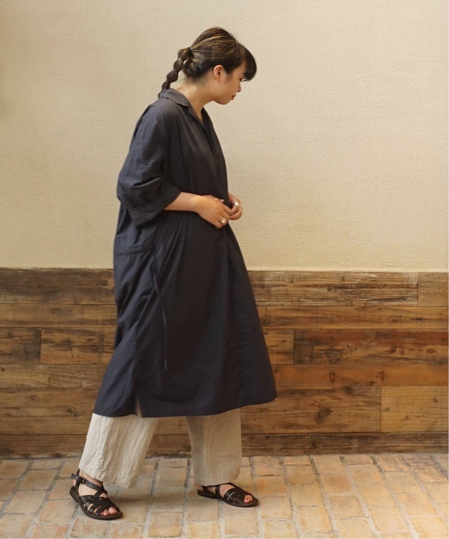ALBUM DI FAMIGLIA/アルバム ディ ファミリア】 COLLAR SHIRT DRESS ...