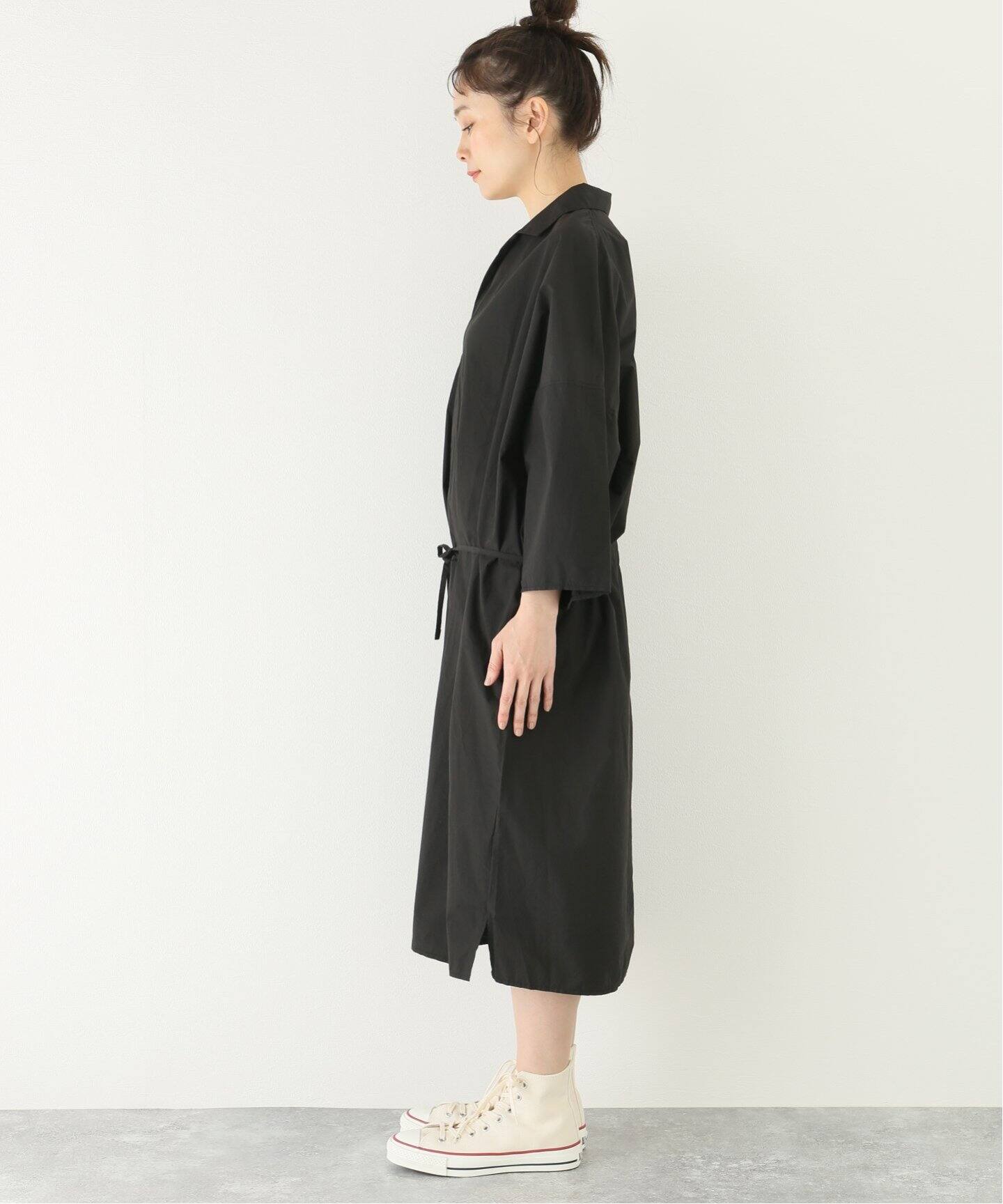 ALBUM DI FAMIGLIA/アルバム ディ ファミリア】 COLLAR SHIRT DRESS ...