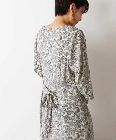 ペイズリーvネック前開きワンピース Journal Standard Relume ジャーナルスタンダード レリューム 公式のファッション通販 Baycrew S Store