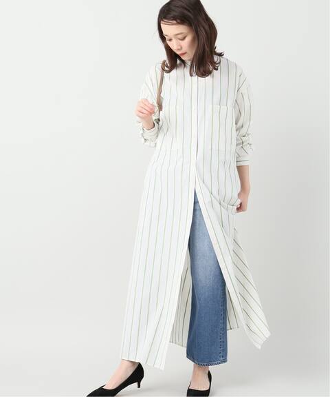 ストライプシャツワンピース Journal Standard Relume ジャーナルスタンダード レリューム 公式のファッション通販 Baycrew S Store