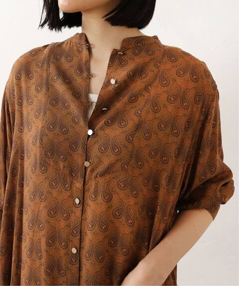 Ipekerペイズリースタンドカラーワンピース Journal Standard Relume ジャーナルスタンダード レリューム 公式のファッション通販 Baycrew S Store