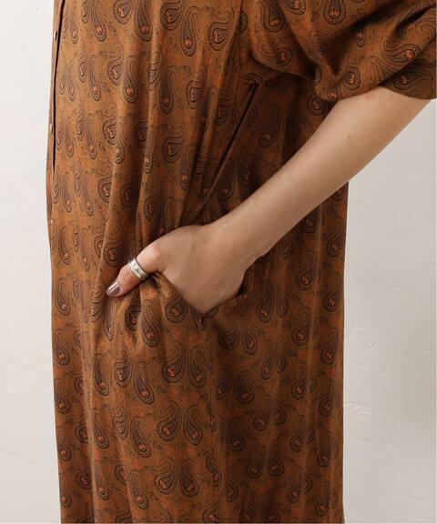 Ipekerペイズリースタンドカラーワンピース Journal Standard Relume ジャーナルスタンダード レリューム 公式のファッション通販 Baycrew S Store