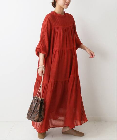 追加2 Miho Tanaka Relume モールボーダーワンピース Journal Standard Relume ジャーナルスタンダード レリューム 公式のファッション通販 Baycrew S Store