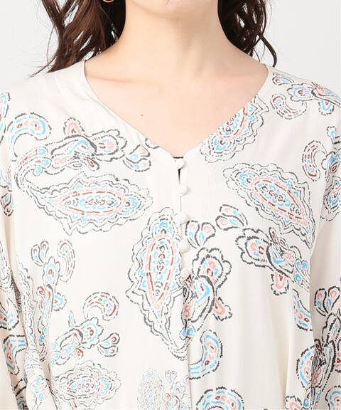 ペイズリーフロントボタンロングワンピース Journal Standard Relume ジャーナルスタンダード レリューム 公式のファッション通販 Baycrew S Store