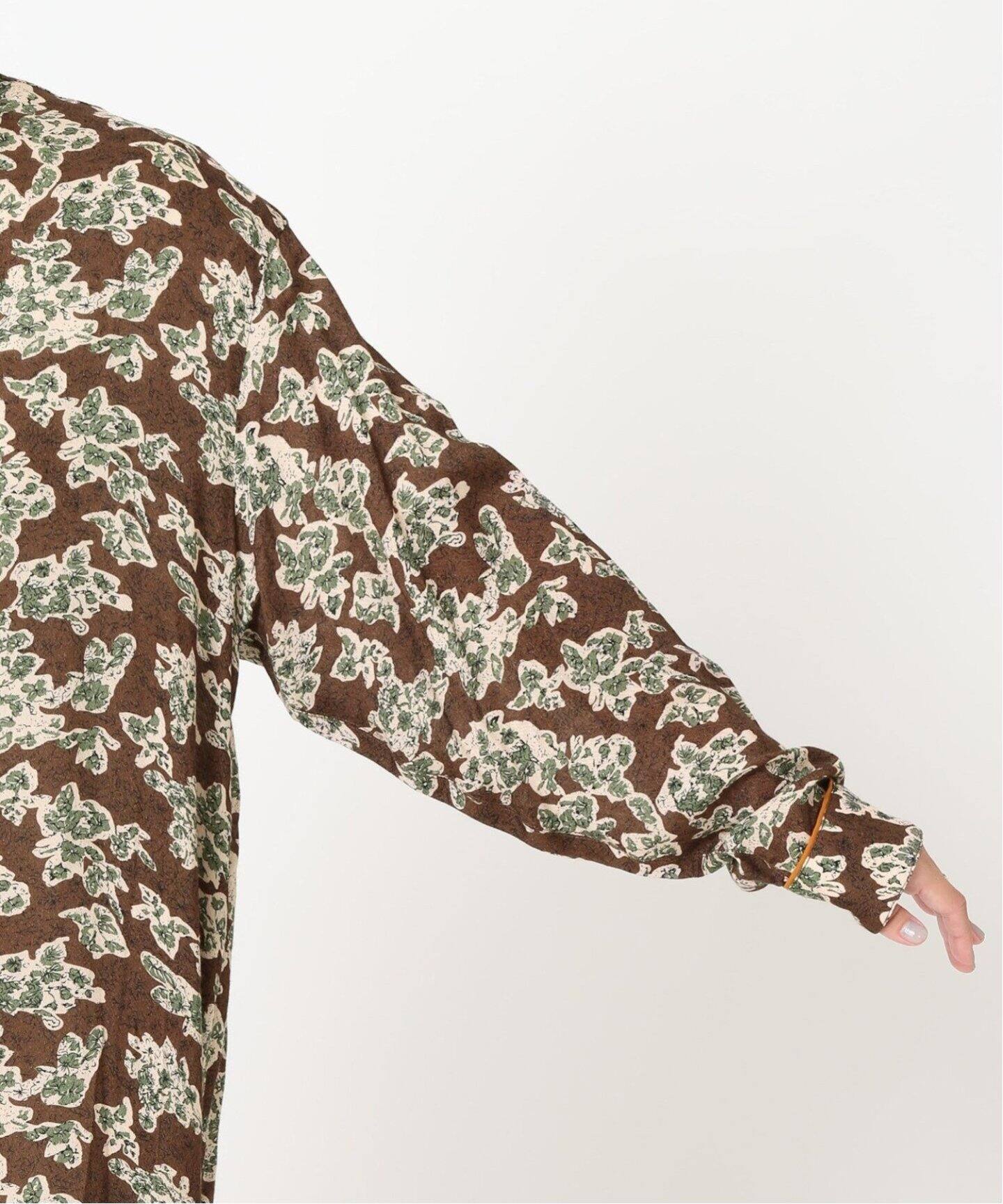 速達メール便 ペイズリープリントパイピングワンピース 超大特価