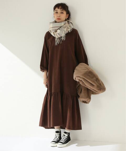 シャツコールヘムギャザーロングワンピース Journal Standard Relume ジャーナルスタンダード レリューム 公式のファッション通販 Baycrew S Store