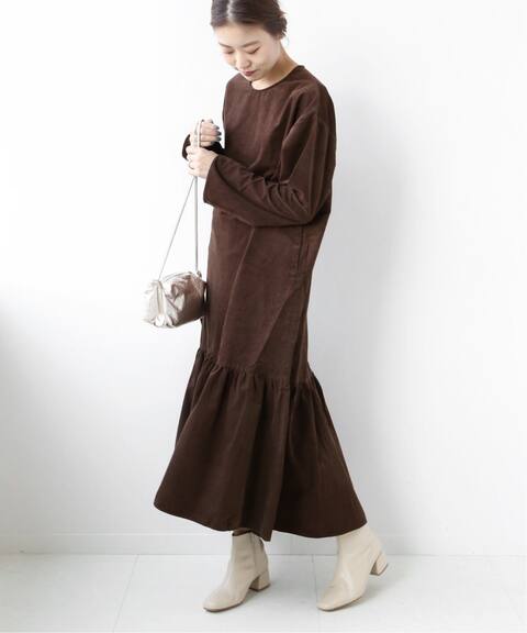 シャツコールヘムギャザーロングワンピース Journal Standard Relume ジャーナルスタンダード レリューム 公式のファッション通販 Baycrew S Store