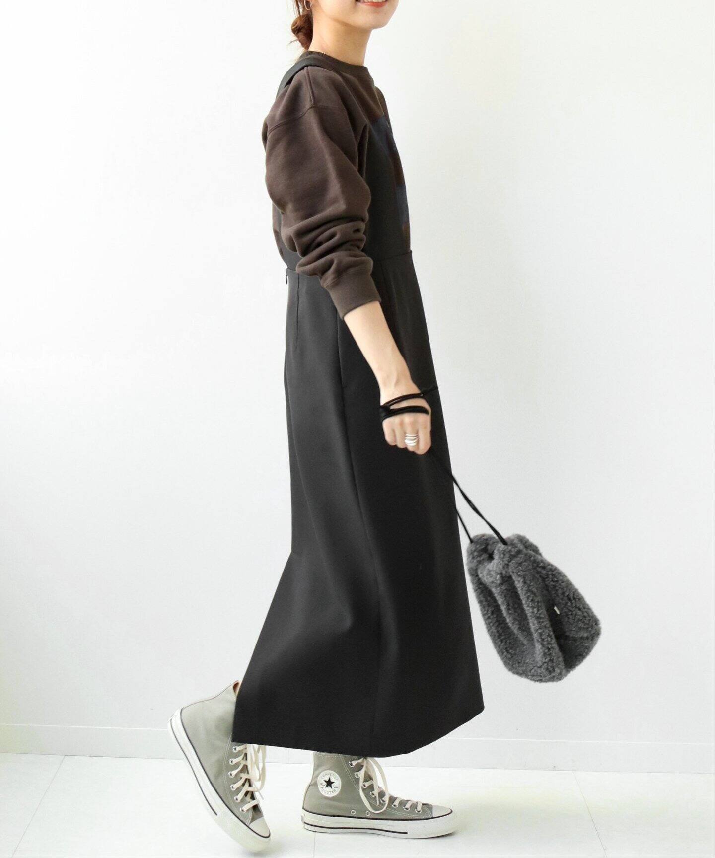 希少 大人気 Jil Sander 肩からスカートまでリブ編みのロングワンピース 新しい到着 Lamaduninatrattoria Com Br