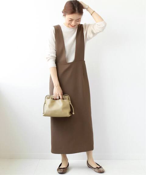 ストレッチロングジャンパースカート Journal Standard Relume ジャーナルスタンダード レリューム 公式のファッション通販 Baycrew S Store