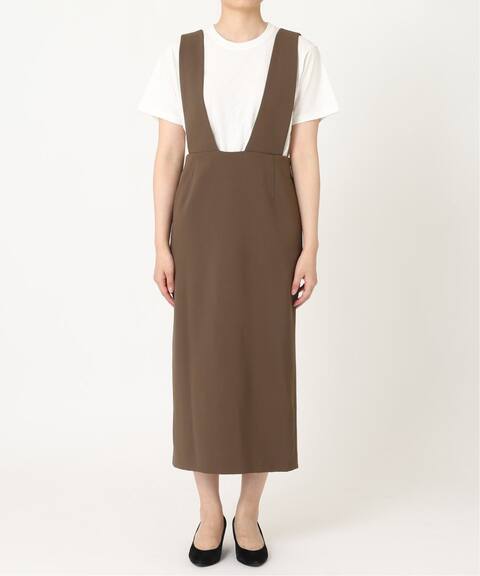 追加 ストレッチロングジャンパースカート Journal Standard Relume ジャーナルスタンダード レリューム 公式のファッション通販 Baycrew S Store