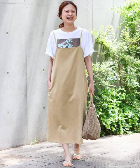 フェイクスエードサロペットワンピース Journal Standard Relume ジャーナルスタンダード レリューム 公式のファッション通販 Baycrew S Store