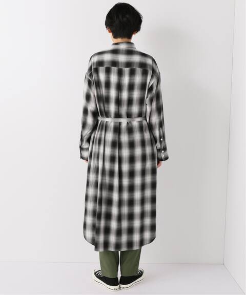 オンブレーチェックシャツワンピース Journal Standard Relume ジャーナルスタンダード レリューム 公式のファッション通販 Baycrew S Store