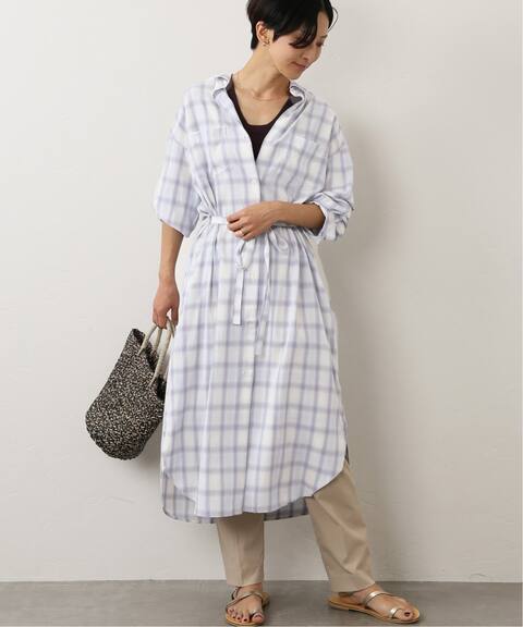 オンブレーチェックシャツワンピース Journal Standard Relume ジャーナルスタンダード レリューム 公式のファッション通販 Baycrew S Store