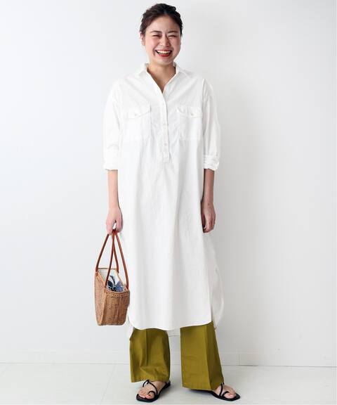 リヨセルコットンリネンシャツワンピース Journal Standard Relume ジャーナルスタンダード レリューム 公式のファッション通販 Baycrew S Store