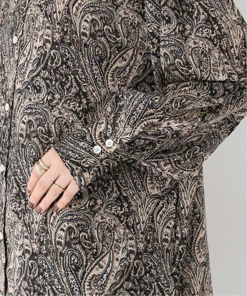 追加 ペイズリーシャツワンピース Journal Standard Relume ジャーナルスタンダード レリューム 公式のファッション通販 Baycrew S Store