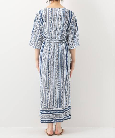 ラッププリントワンピース B C Stock ベーセーストック 公式のファッション通販 Baycrew S Store