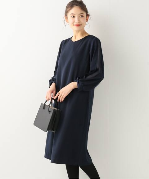 ベネシャンシアースリーブワンピース B C Stock ベーセーストック 公式のファッション通販 Baycrew S Store