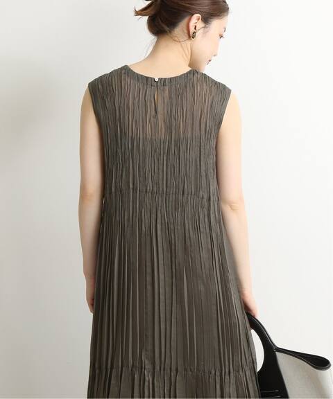 オーガンジーランダムプリーツワンピース Iena イエナ 公式のファッション通販 Baycrew S Store