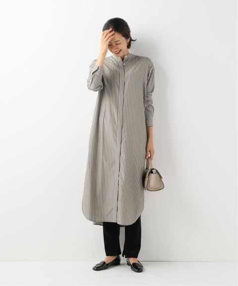 R Pバンドカラーシャツワンピース Iena イエナ 公式のファッション通販 Baycrew S Store