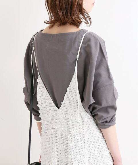 3dレースロングキャミワンピース Iena イエナ 公式のファッション通販 Baycrew S Store