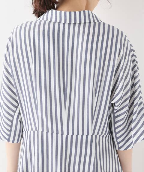 ストライプウエストマークワンピース Iena イエナ 公式のファッション通販 Baycrew S Store